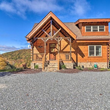 Hilltop Cabin On 5 Acres With Hot Tub And Waterfall! Брайсон-Сити Экстерьер фото