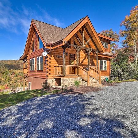 Hilltop Cabin On 5 Acres With Hot Tub And Waterfall! Брайсон-Сити Экстерьер фото